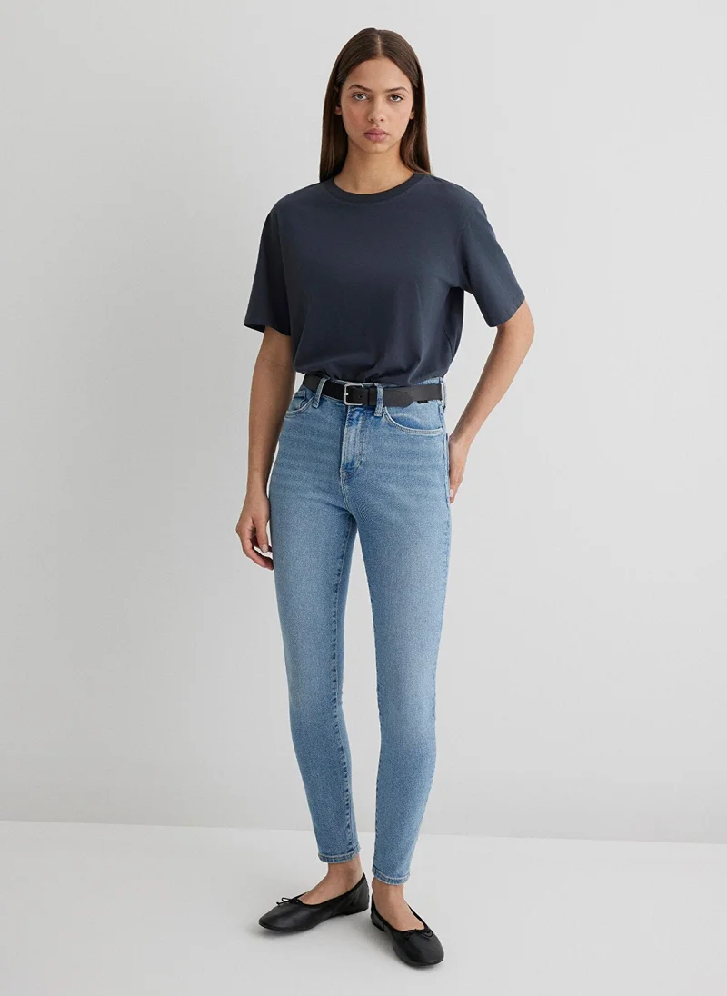 MAVI Serenay Mid Used Gold Shape Jean Pants